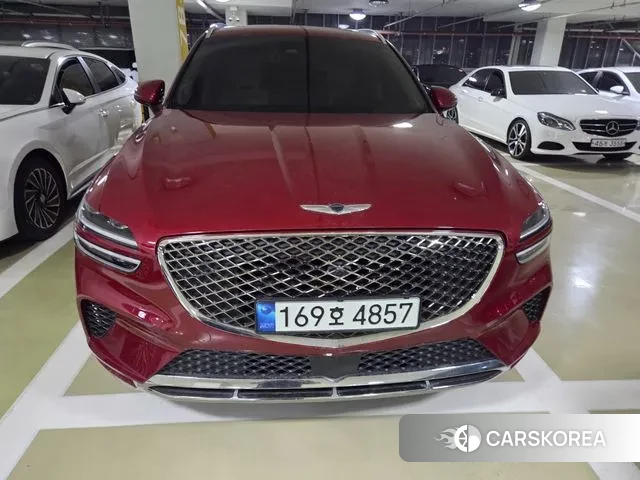 Genesis GV70 2021 Красный из Кореи