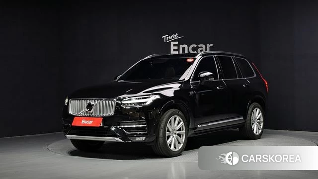 Volvo XC90 second Generation 2019 Черный из Кореи