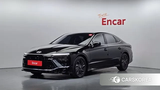 Hyundai Sonata D Edge Hybrid (DN8) 2024 Черный из Кореи