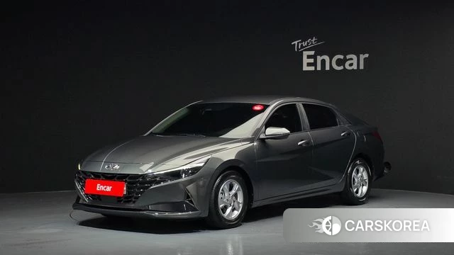 Hyundai Avante (CN7) 2021 Серый из Кореи