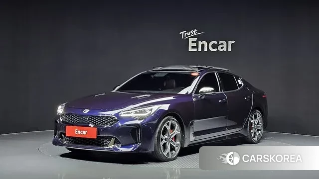 Kia Stinger 2018 Фиолетовый из Кореи