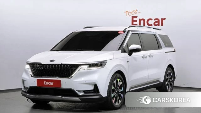 Kia Carnival 4th generation 2020 Белый из Кореи