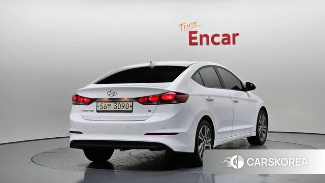 Hyundai Avante AD 2018 Белый из Кореи