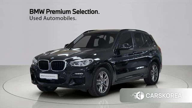 BMW X3 (G01) 2020 Черный из Кореи