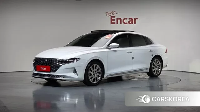 Hyundai The New Grandeur IG Hybrid 2020 Белый из Кореи