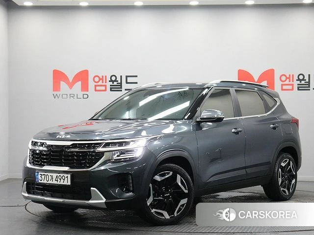 Kia The New Seltos 2023 Серый из Кореи
