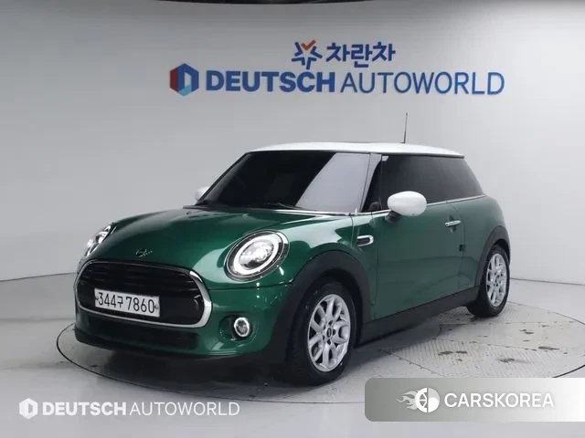 Mini Cooper 2020 Зеленый из Кореи