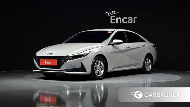 Hyundai Avante (CN7) 2022 Серебристо-серый из Кореи