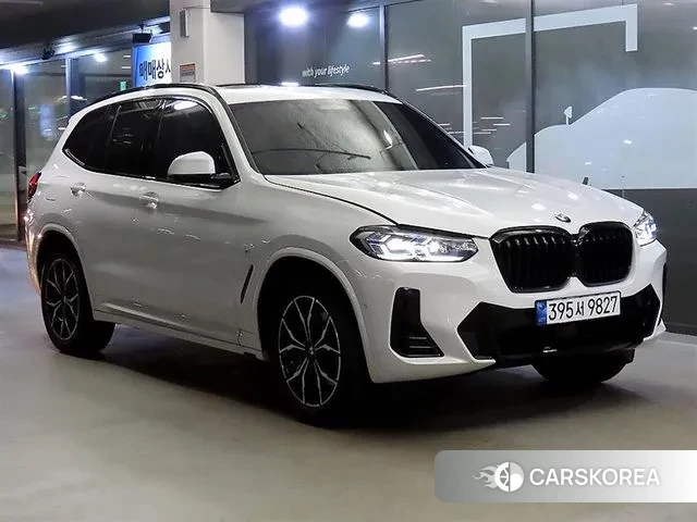 BMW X3 (G01) 2024 Белый из Кореи
