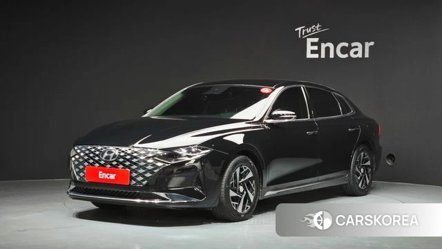 Hyundai The New Grandeur IG Hybrid 2022 Черный из Кореи