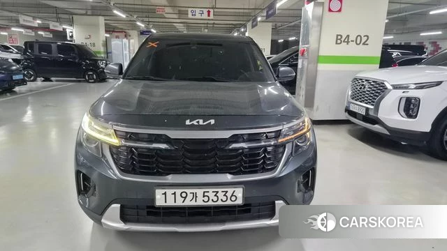 Kia The New Seltos 2023 Серый из Кореи