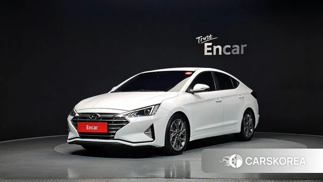 Hyundai The New Avante AD 2019 Белый из Кореи