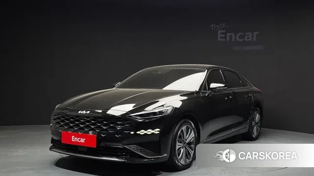 Kia K8 Hybrid 2021 Черный из Кореи