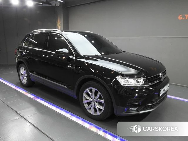 Volkswagen Tiguan second Generation 2020 Черный из Кореи