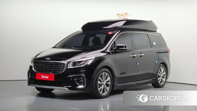 Kia The New Carnival 2018 Черный из Кореи