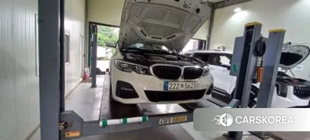 BMW 3 Series (G20) 2021 Белый из Кореи