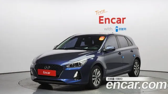 Hyundai i30 (PD) 2018 Синий из Кореи