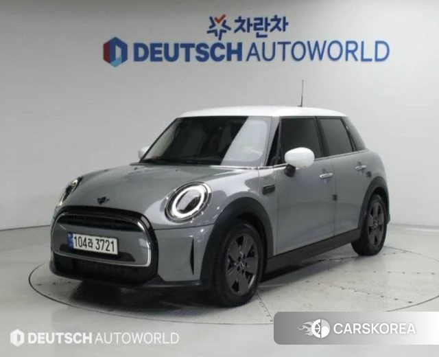 Mini Cooper 2022 Серый из Кореи