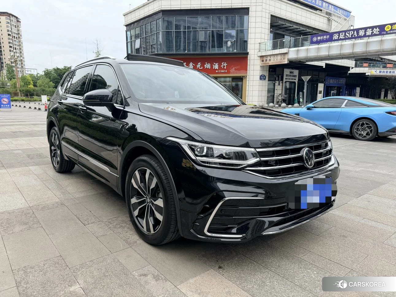 Volkswagen Tiguan L 2022 Черный из Китая