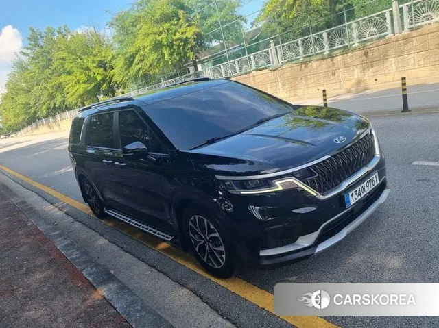 Kia Carnival 4th generation 2021 Черный из Кореи