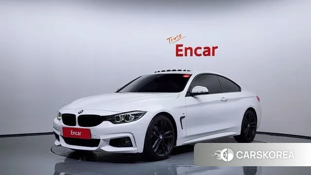 BMW 4 Series (F32) 2018 Белый из Кореи