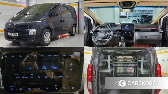 Hyundai Staria 2021 Черный из Кореи