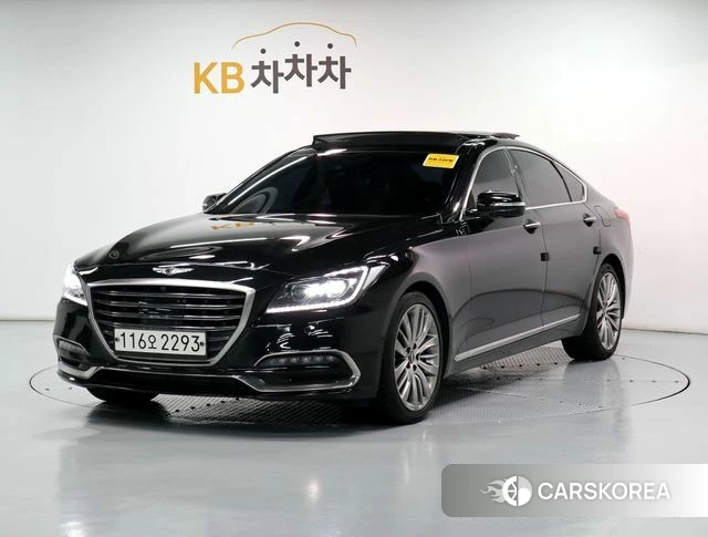 Genesis G80 2018 Черный из Кореи