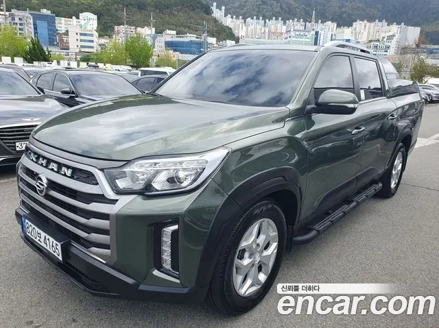 Ssangyong The New Rexton Sports Cannes 2023 Светло-зеленый из Кореи