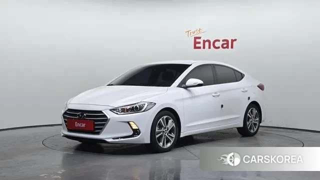 Hyundai Avante AD 2018 Белый из Кореи
