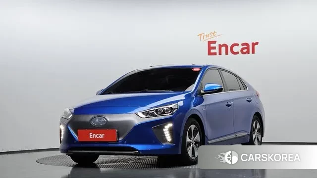 Hyundai Ionic Electric 2018 Синий из Кореи