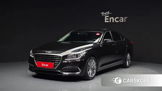 Genesis G80 2018 Черный из Кореи