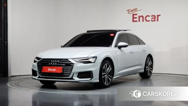 Audi A6 (C8) 2023 Белый из Кореи