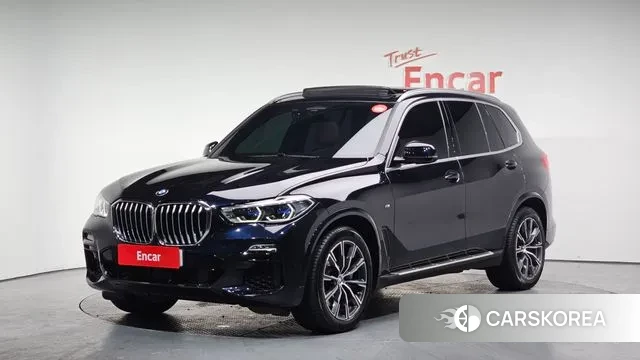 BMW X5 (G05) 2021 Черный из Кореи