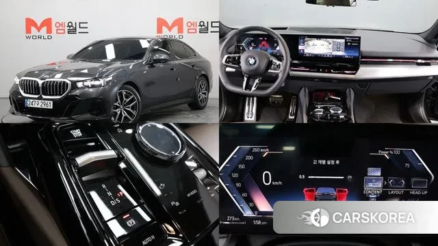 BMW 5 Series (G60) 2024 Серый из Кореи