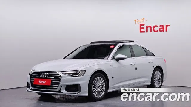 Audi A6 (C8) 2021 Белый из Кореи