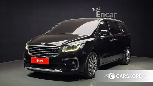 Kia The New Carnival 2020 Черный из Кореи