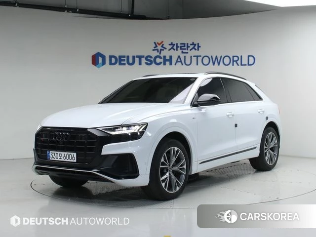 Audi Q8 (4M) 2022 Белый из Кореи