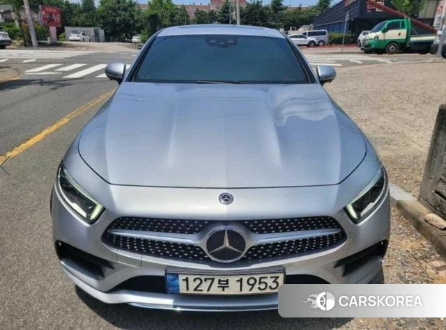 Mercedes-Benz CLS-Class C257 2021 Серебристо-серый из Кореи