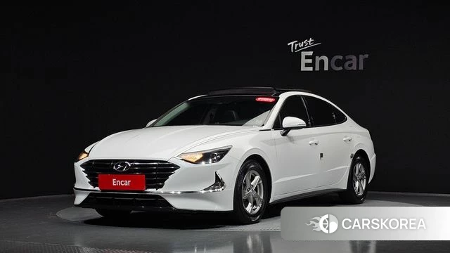 Hyundai Sonata (DN8) 2019 Белый из Кореи