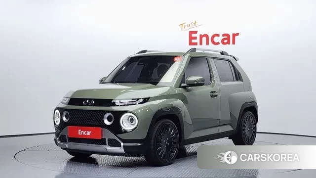 Hyundai Casper 2022 Светло-зеленый из Кореи