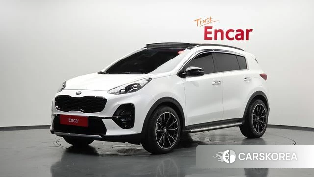Kia Sportage The Bold 2019 Белый из Кореи
