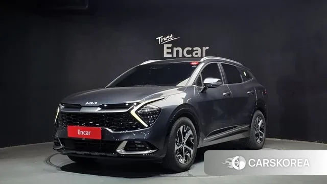 Kia Sportage 5th Generation Hybrid 2022 Серый из Кореи