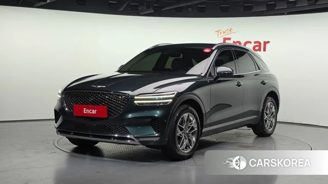 Genesis GV70 2021 Темно-зеленый из Кореи