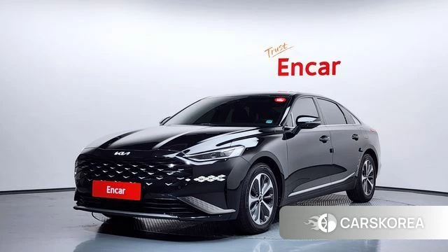 Kia K8 Hybrid 2021 Черный из Кореи