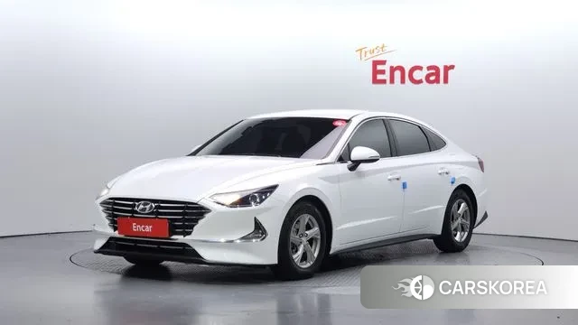 Hyundai Sonata (DN8) 2021 Белый из Кореи