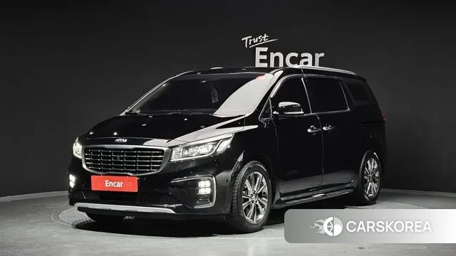 Kia The New Carnival 2020 Черный из Кореи