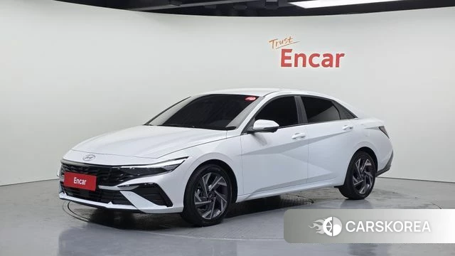 Hyundai The New Avante (CN7) 2025 Белый из Кореи