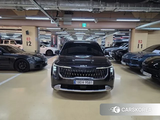 Kia The New Carnival 4th Generation 2025 Серый из Кореи