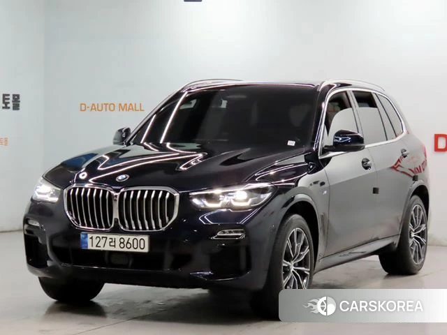 BMW X5 (G05) 2021 Черный из Кореи