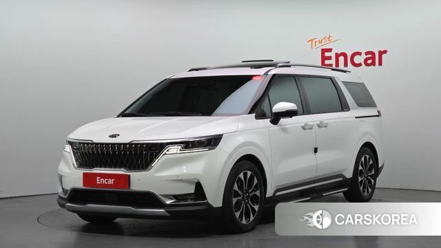 Kia Carnival 4th generation 2021 Белый из Кореи